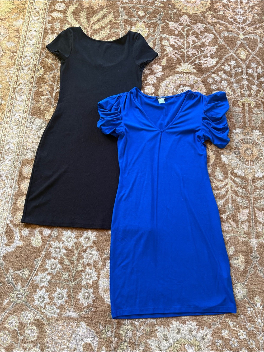 2 T-Shirt Midi Dresses (Boden and Venus)